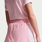 Skort Dri-FIT de tiro alto para niña talla grande Nike One