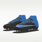 Chaussure de foot montante à crampons pour gazon artificiel personnalisable Nike Mercurial Superfly 11 Academy By You