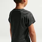 Conjunto de playera Miler y shorts Dri-FIT infantil Nike