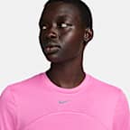 Playera de correr de cuello redondo para mujer Nike Dri-FIT Swift Element UV