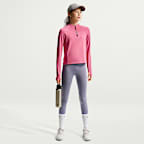 Nike Pro Older Kids' (Girls') Dri-FIT Half-Zip Long Sleeve