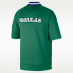 Dallas Mavericks Hardwood Classics Men's Nike Dri-FIT NBA Short-Sleeve Jacket
