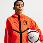 Netherlands Big Kids' Nike Dri-FIT Soccer Anthem Jacket