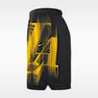 Shorts de básquetbol de tejido Fleece para hombre Nike Los Angeles Lakers Standard Issue
