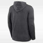Playera de manga larga universitaria Nike Dri-FIT con gorro para hombre Alabama Sideline