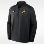 Pittsburgh Pirates Authentic Collection Men's Nike Dri-FIT MLB 1/2-Zip Long-Sleeve Top