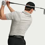 Męska koszulka polo do golfa z mikronadrukiem Nike Tailored Performance