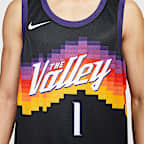 Devin Booker Phoenix Suns City Edition Men's Nike NBA Swingman Jersey