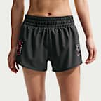 나이키 원 여성 드라이 핏 미드라이즈 3인치 브리프 라인드 러닝 쇼츠