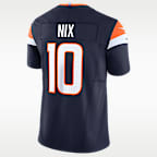 Bo Nix Denver Broncos Men's Nike Dri-FIT NFL Limited Jersey