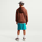 Shorts de French Terry para niños talla grande Nike Sportswear Club Fleece