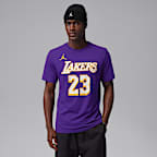Playera Nike de la NBA para hombre Los Angeles Lakers Essentials Statement