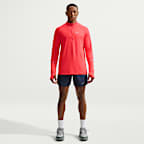 Nike Miler Dri-FIT hardlooptop met halflange rits voor heren