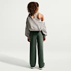 Pants holgados con dobladillo abierto para niños Nike Sportswear