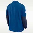 Indianapolis Colts Feel The Pressure Men's Nike Dri-FIT NFL 1/2-Zip Top