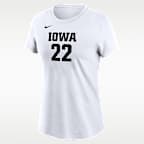 Caitlin Clark Iowa Big Kids' Nike Dri-FIT College Limited Baseball Jersey