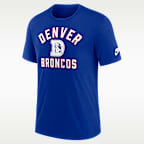 Playera Nike de la NFL para hombre Denver Broncos Favorable Timeline