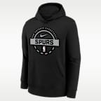 San Antonio Spurs Club Kids' Nike NBA Practice Pullover Hoodie