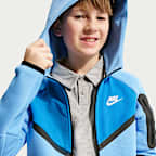 Felpa con cappuccio e zip a tutta lunghezza Nike Sportswear Tech Fleece - Ragazzo/a