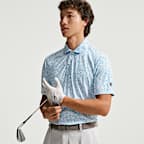 Nike Par Men's Dri-FIT Microprint Birds Golf Polo