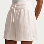 Γυναικείο ανάλαφρο ψηλόμεσο σορτς από ripstop ύφασμα σε ριχτή γραμμή Nike Sportswear