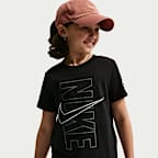 Playera para niños talla grande Nike Sportswear