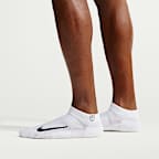 Nike Multiplier Low Golf Quarter Socks (2 Pairs)