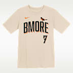 Jackson Holliday Baltimore Orioles City Connect Little Kids' Nike MLB T-Shirt