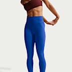 Nike Zenvy Women's High-Waisted 7/8 Leggings with No Front Seam