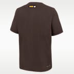 San Diego Padres Authentic Collection Men's Nike Dri-FIT MLB 1/4-Zip Short-Sleeve Windshirt