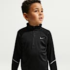 Nike Younger Kids' Dri-FIT Miler Quarter-Zip Top and Trousers Set