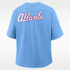 Atlanta Braves City Connect Pocket Boxy Women's Nike MLB T-Shirt