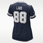 Jersey de fútbol americano Game para mujer NFL Dallas Cowboys (CeeDee Lamb)