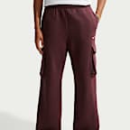 Nike Studio Fleece Medium Weight Women's Oversized High-Rise Cargo Pants