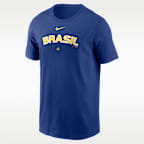 Playera Nike para hombre Brazil National Baseball Team 2026 World Baseball Classic Icon