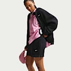 Calções de cintura normal de lã cardada de peso médio Nike Studio para mulher