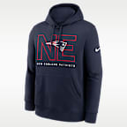 New England Patriots Busted Play Club Men's Nike NFL Pullover Hoodie