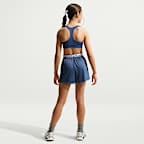 Shorts de correr Nike Dash Dri-FIT para niña talla grande