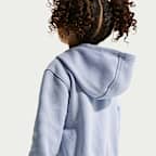 Conjunto de dos piezas de sudadera con gorro infantil Nike Full-Zip Club Set