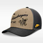 Iowa Legacy Rise Men's Nike Dri-FIT College Trucker Adjustable Hat
