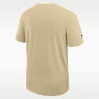 New Orleans Saints Sideline Coach Men's Nike Dri-FIT NFL Top