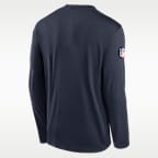 Chicago Bears Rivalries Collection Sideline Legend Men's Nike Dri-FIT NFL Long-Sleeve T-Shirt