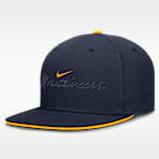 West Virginia Pro Men's Nike Dri-FIT College Fitted Hat