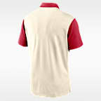 Polo universitario Nike Dri-FIT para hombre Ohio State Vapor Primary Logo