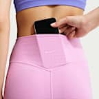 Nike Zenvy Women's High-Waisted 7/8 Leggings with No Front Seam