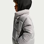 Nike Little Kids' Heathered Twill Puffer Jacket