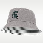 Gorro tipo pescador universitario Nike para hombre Michigan State Primetime Apex
