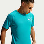 Playera de manga corta Dri-FIT UV para hombre Nike Swim Hydroguard Essential