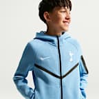 Sweat à capuche et zip Nike Football Tottenham Hotspur Tech Fleece pour ado (garçon)