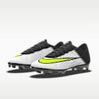 Tacos de futbol para terreno firme de corte low personalizados Nike Mercurial Superfly 11 Elite By You